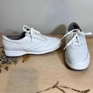 Rockport Rocsports Pro Walker White Leather Athletic Sneakers